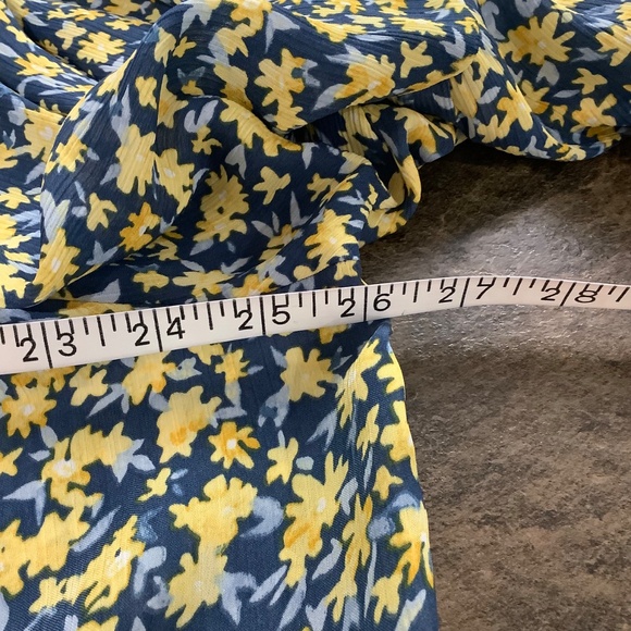 Chaps floral peasant top fits 2X like New! - Picture 9 of 11